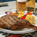 Beer-Grilled Pork Chops