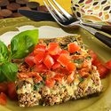 Baked Turkey Sausage and Veggie Omelet